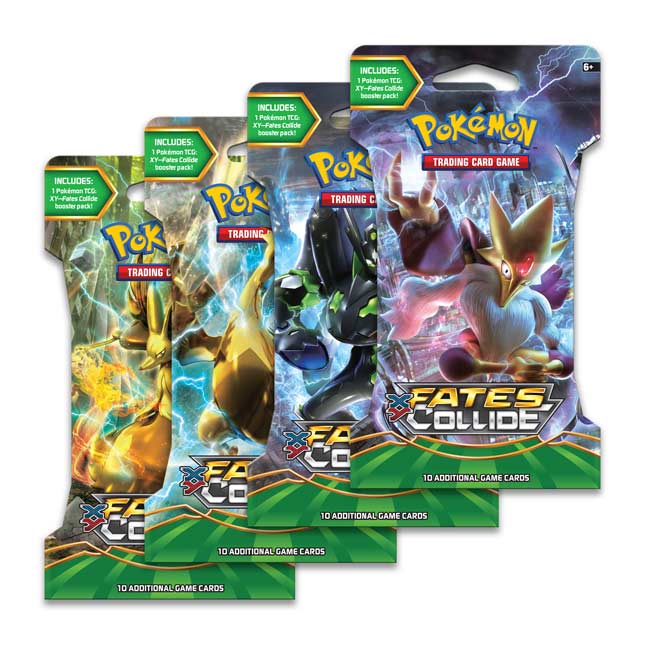 XY Fates Collide Sleeved Booster Pack